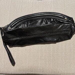 NWOT Candie’s Black Clutch Purse